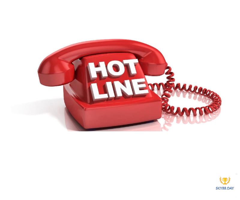 Gọi đến số hotline của Sky88