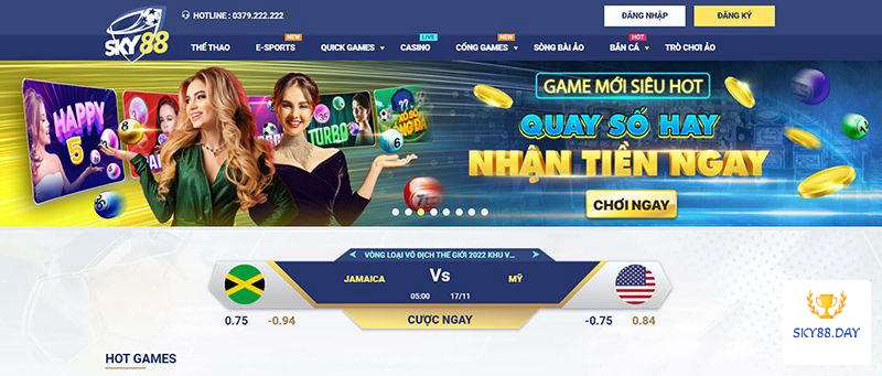 Truy cập link Sky88 chính chủ để nhận khuyến mãi siêu khủng