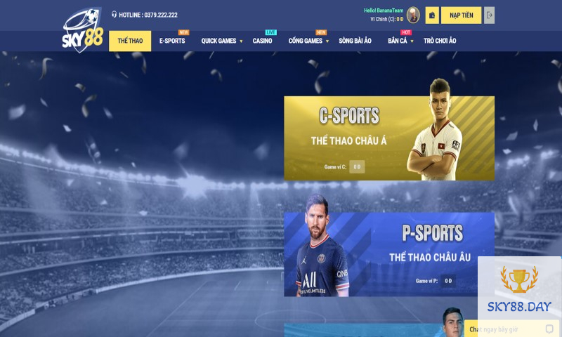 Lưu ý khi cược P-sports Sky88