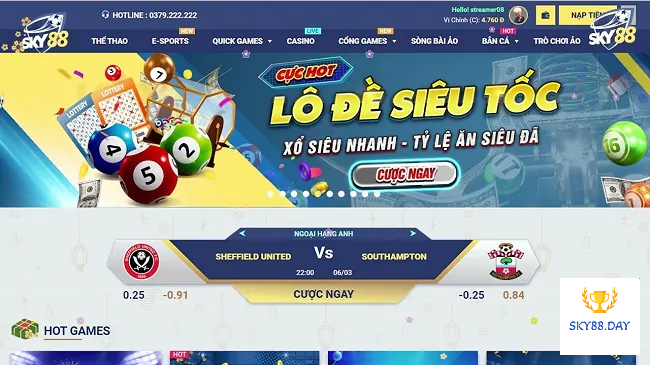 Giới thiệu lô đề 3 miền Sky88