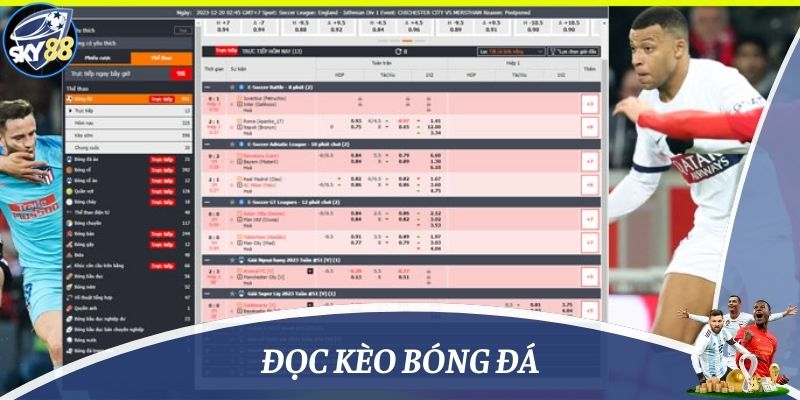 đọc kèo bóng đá