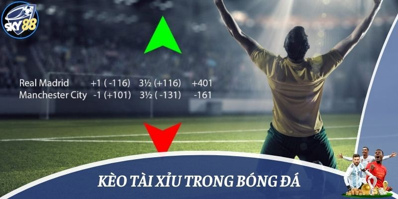 kèo tài xỉu trong bóng đá